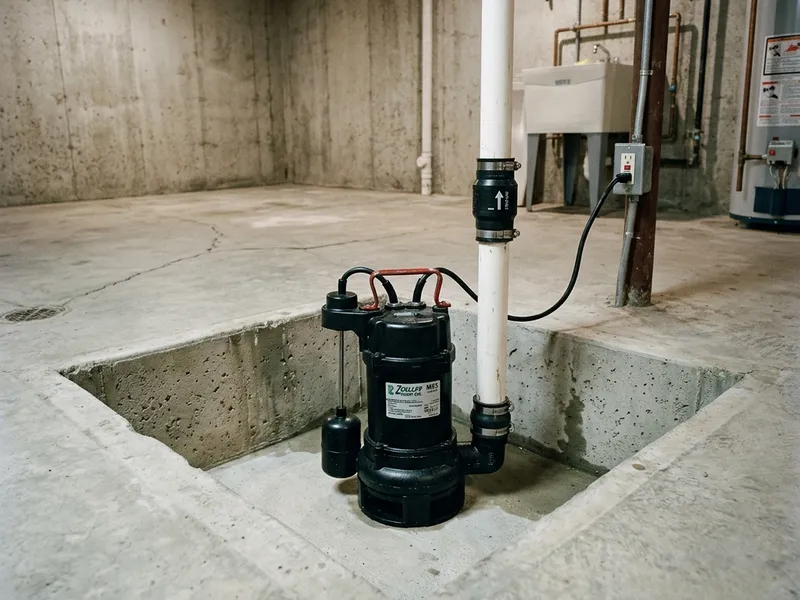 Sump Pump Installation Plumber in Sun Prairie, WI